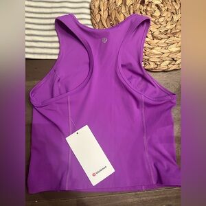 NWT 🍋Lululemon Nulux Racerback Cropped Tank 8